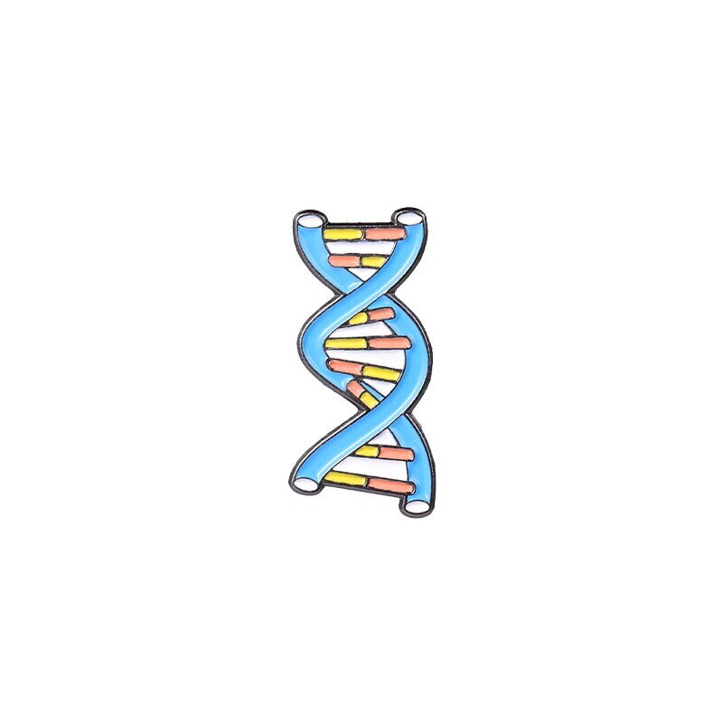 Science Chemistry Enamel Pin Pharmacist Brooches DNA Biological Experimental Tool Badge Lapel Jewelry Gift for Friends