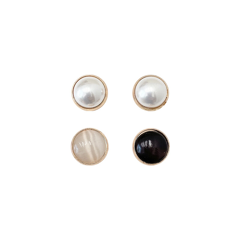 Powerful Magnetic Buckle No Pierced Pearl Brooch