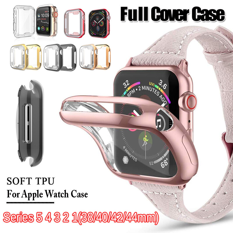 Screen Protector Case ฝาครอบ For Apple Watch 40mm 44mm Series 5 4 กรณี