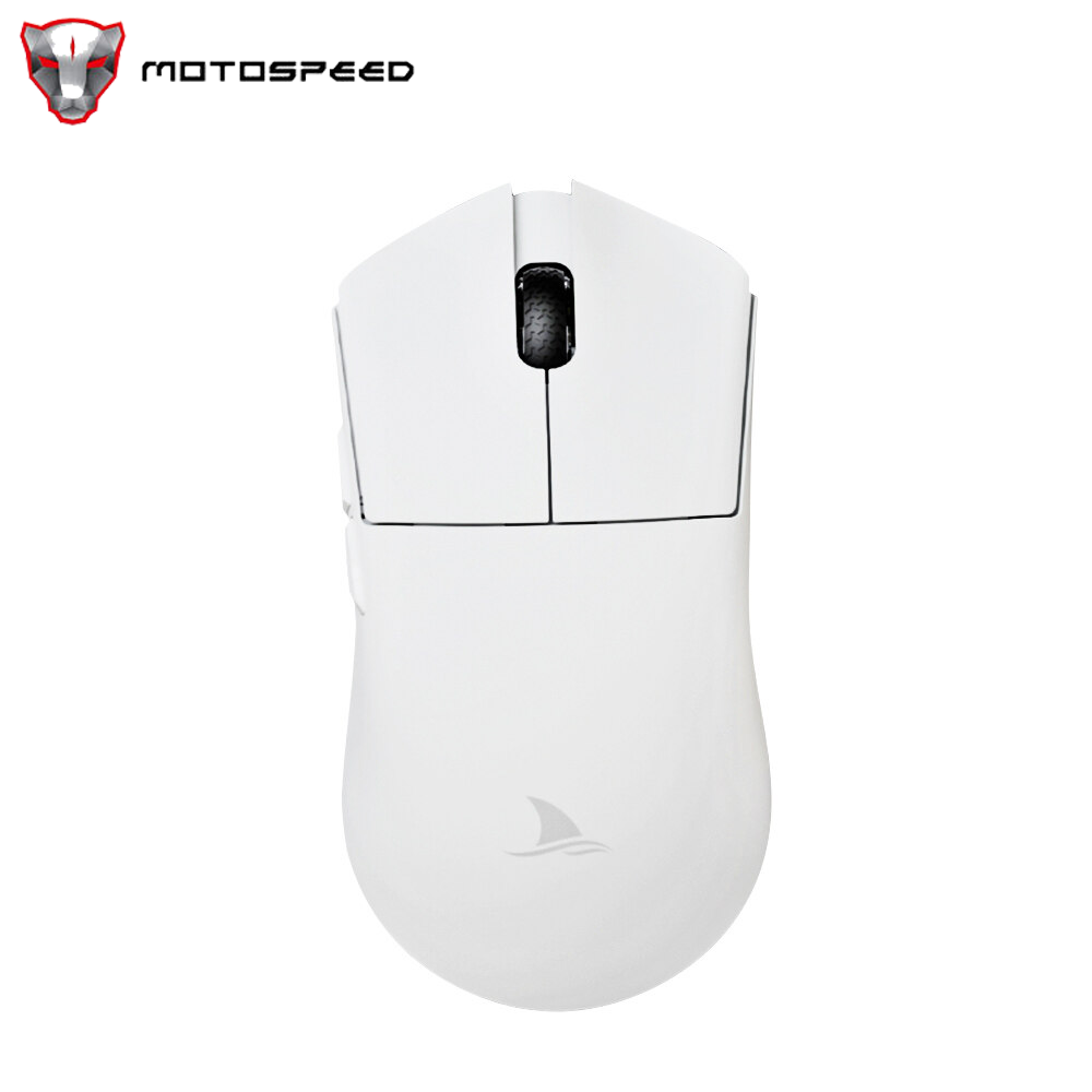 Motospeed Darmoshark Chuột 2.4G Không Dây Bt5.0 & Loại C Có Dây mỏng có thể sạc Slience chuột cho PC máy tính Notebook Với đầu thu dạng USB 4800 có thể điều chỉnh DPI Mức Độ siêu nhẹ