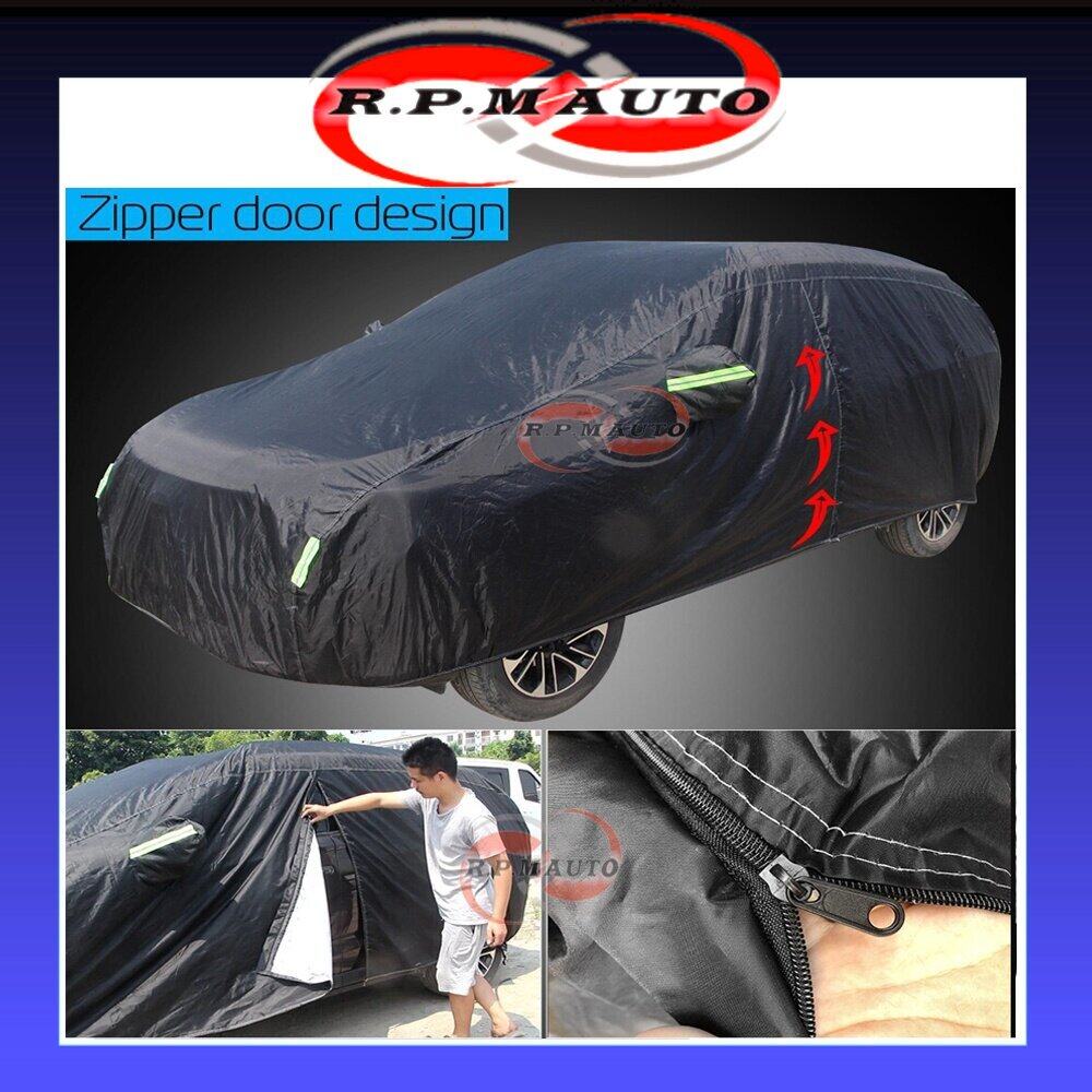 Peugeot 3008 2014 190T Black Zipper Design Jet Protection Car