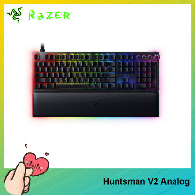 [Ready เพื่อส่ง] Razer Huntsman V2 Analog คีย์บอร์ดเล่นเกม Razer?คีย์บอร์ดแบบกลไกคีย์บอร์ดสำหรับเล่นเกมแบบมีสายคีย์บอร์ดสำหรับ PC คอมพิวเตอร์แล็ปท็อป