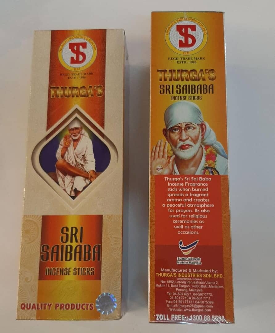 THURGA'S SRI SAI BABA INCENSE STICK | Lazada