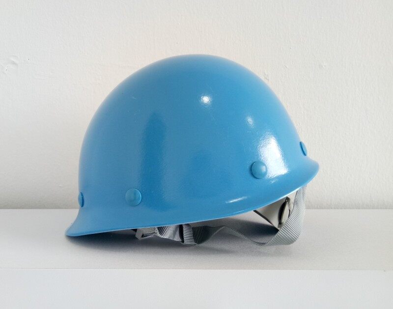 Tanizawa Safety Helmet - 118 FRP Blue (Malaysia DOSH Compliance)