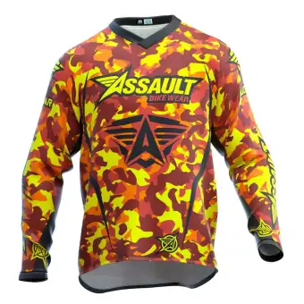 camo mountain bike jersey