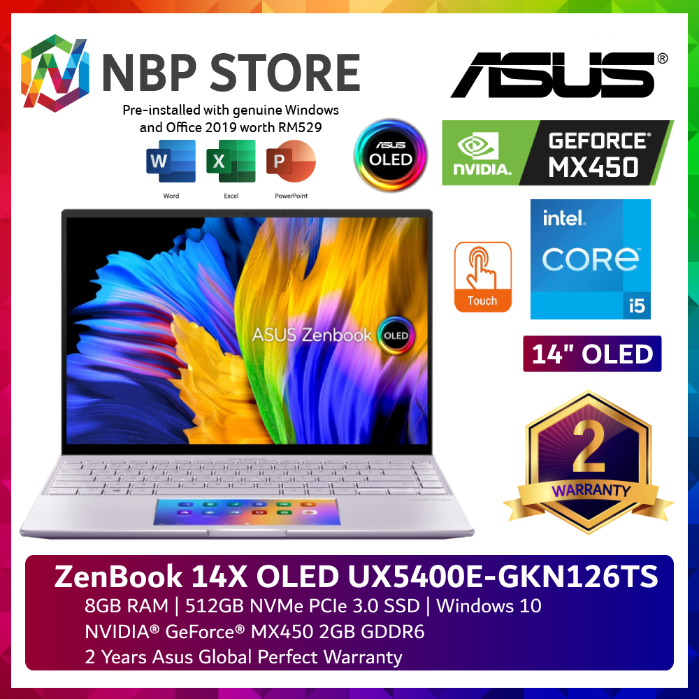 ASUS Zenbook 14X OLED UX5400E Price in Malaysia & Specs - RM3979 | TechNave