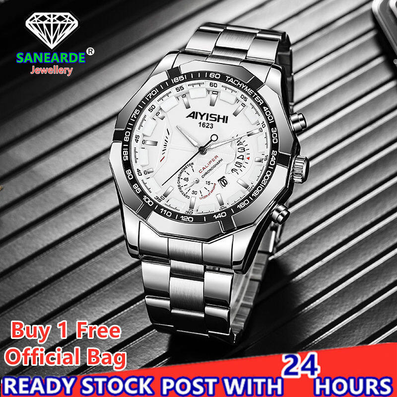Sanearde Menonton/Watch-Kotak Baru Tulen Automatik Bebas-Mekanikal Jam Tangan Lelaki Jam Tangan Perniagaan Fesyen Lelaki Lelaki bercahaya Kalis Air Lelaki Berongga Watch Malaysia