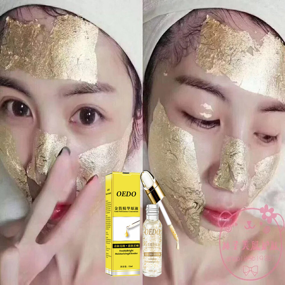 Oedo 15 Ml Gold Serum Asam Hialuronat Hidratante Wajah Esens Serum Anti Keriput Menua Whitening Lifting Wajah Perawatan Kulit