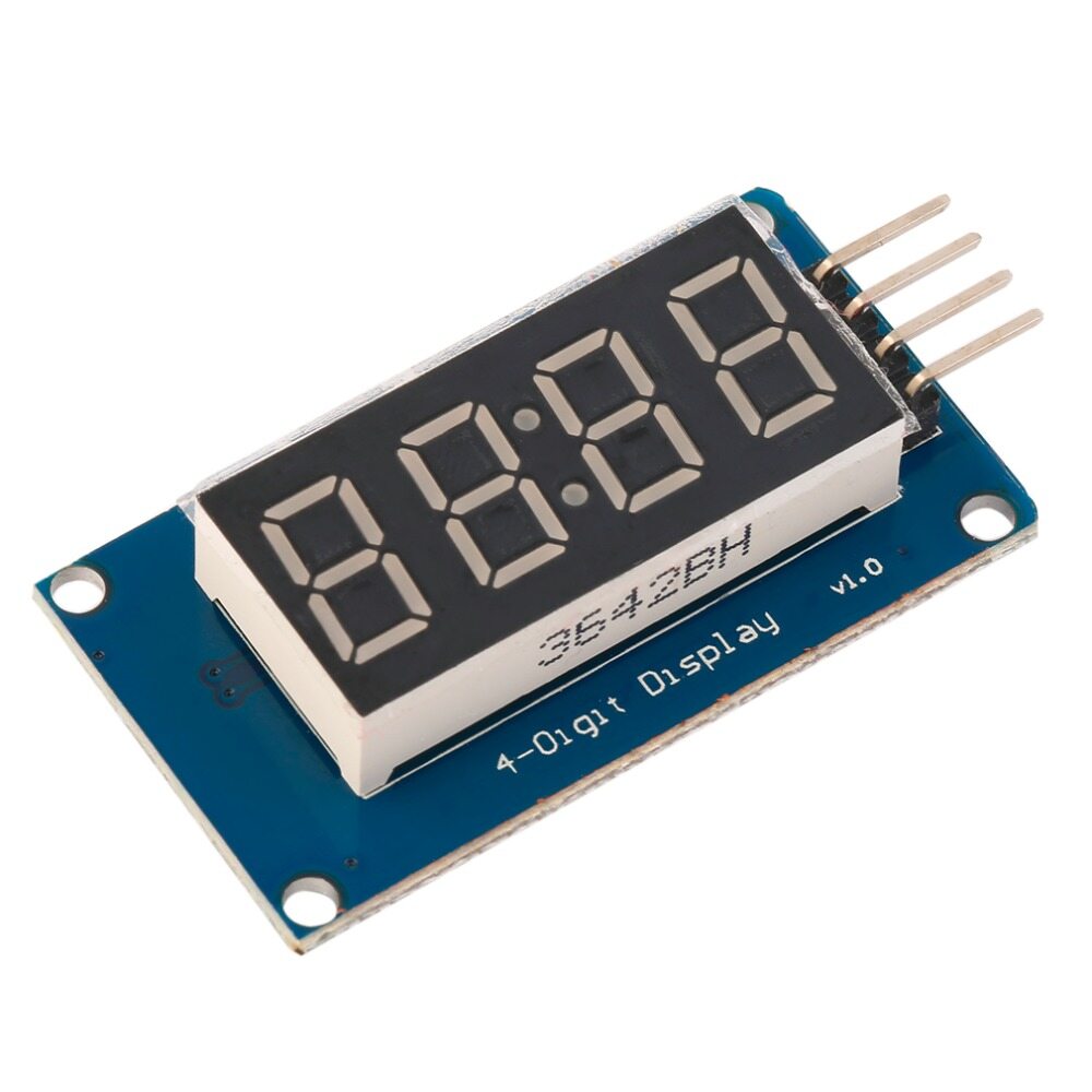 Original Diymore 0.36 4-Digit Seven-Segment LED Brightness Adjustable Display TM1637 Module