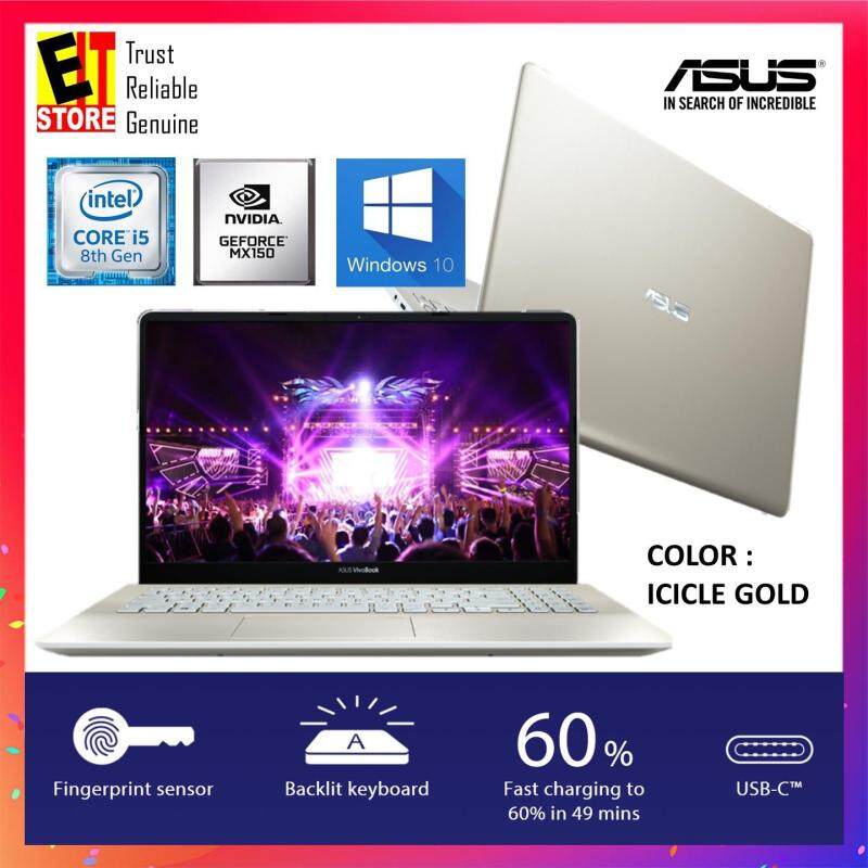 ASUS VIVOBOOK S530U-NBQ329T ICICLE GOLD (I5-8250U/4GB/1TB+128G SSD/2GB MX150/15.6/W10/2YRS) + BAG Malaysia