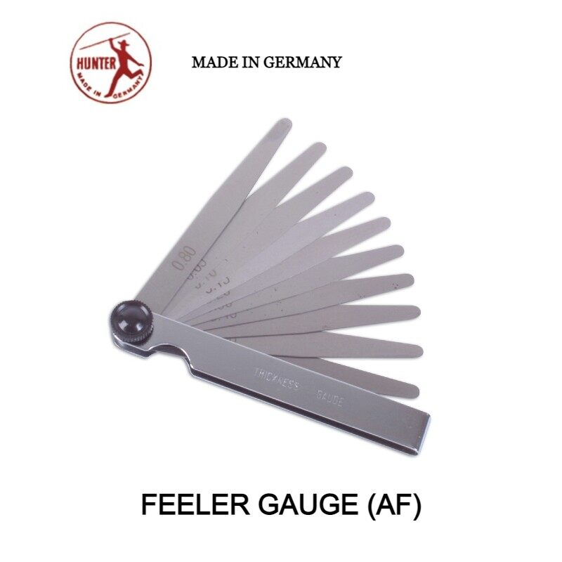 HUNTER FEELER GAUGE (AF) 8, 10, 13 BLADE 【Local Stock】 Lazada