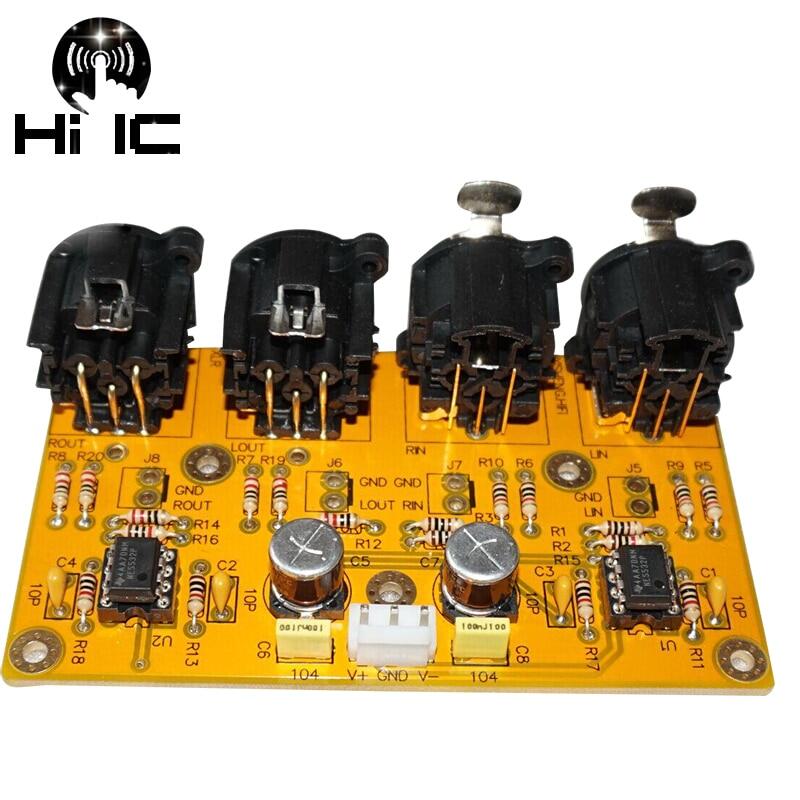 Balance Preamp Balanced To Unbalanced / Unbalanced To Balanced RCA To XLR Converter Switch Board