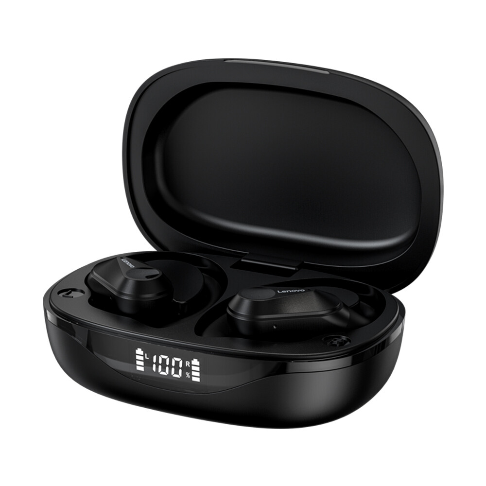 Lenovo Tai Nghe Không Dây Đích Thực BT5.3 LP75 Có Mic Tai Nghe Thể Thao Móc Tai Tai Nghe Chống Mồ Hôi Tai Nghe Nhét Tai Hộp Sạc Hiển Thị Pin