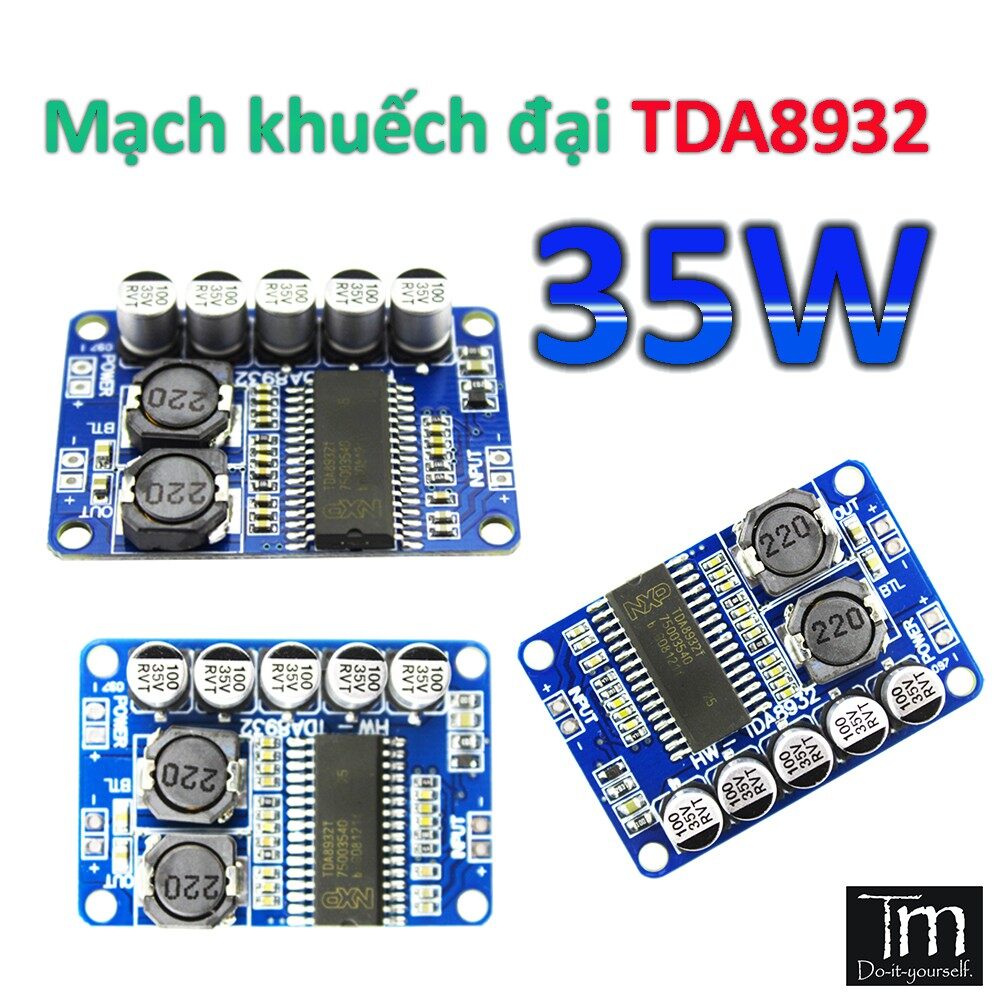 Mạch khuếch đại âm thanh mono tda8932 35w