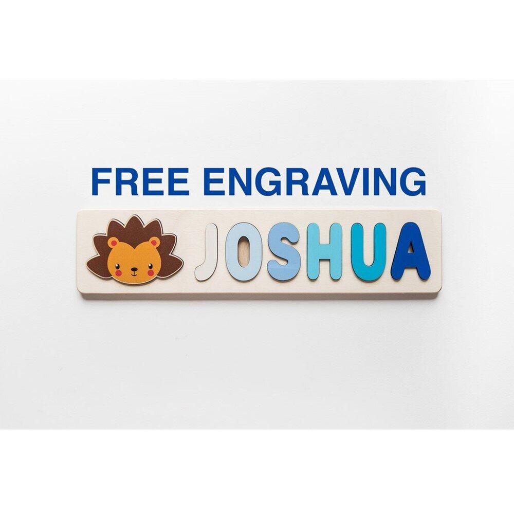 personalized name puzzle for toddlers