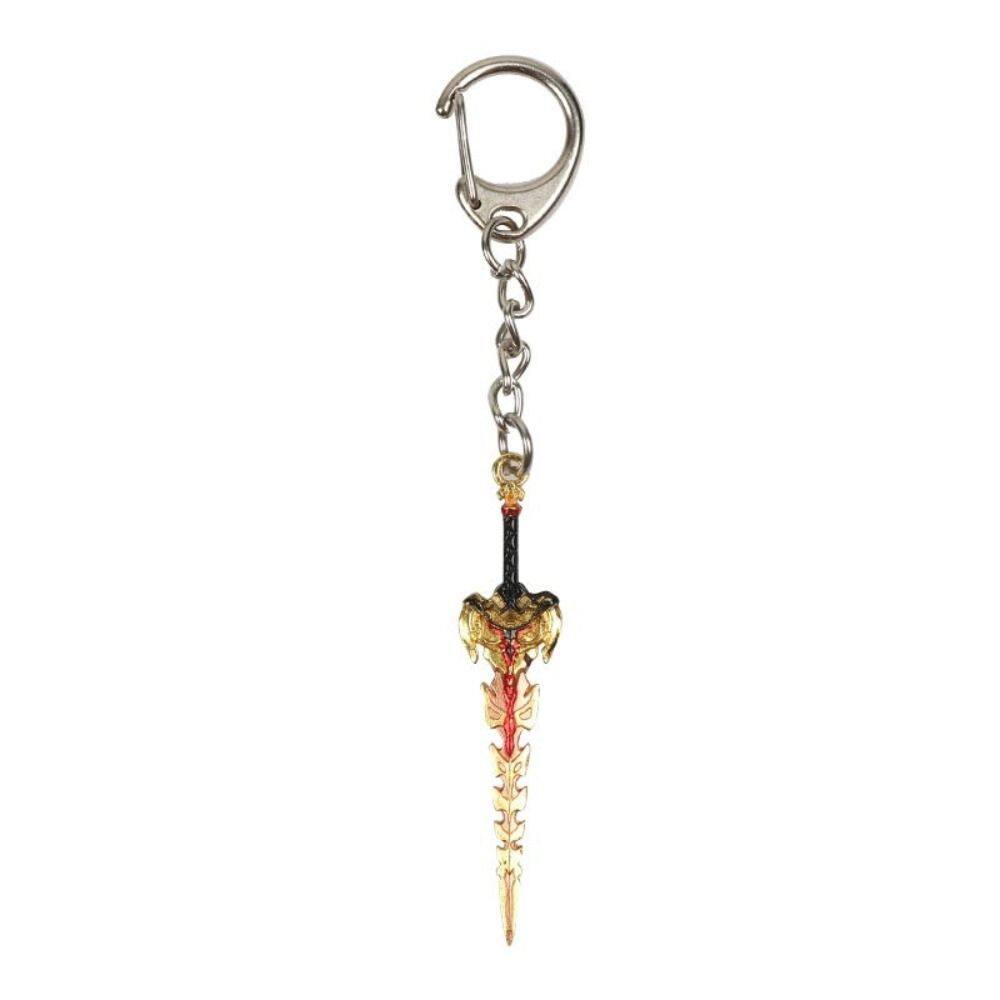 RUOSSE Bộ sưu tập 6cm Thời trang Zhongli Venti Vũ khí đồ chơi Đồ trang trí Anime genshin Impact Jewelrys Túi xách Dây Chuyền Móc chìa khóa Móc khóa vũ khí Móc chìa khóa Móc Khóa Kiếm