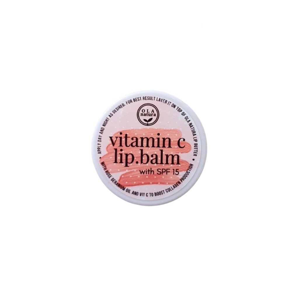 OLA NATURA Vitamin C Lip Balm With SPF 15 5ml Lazada