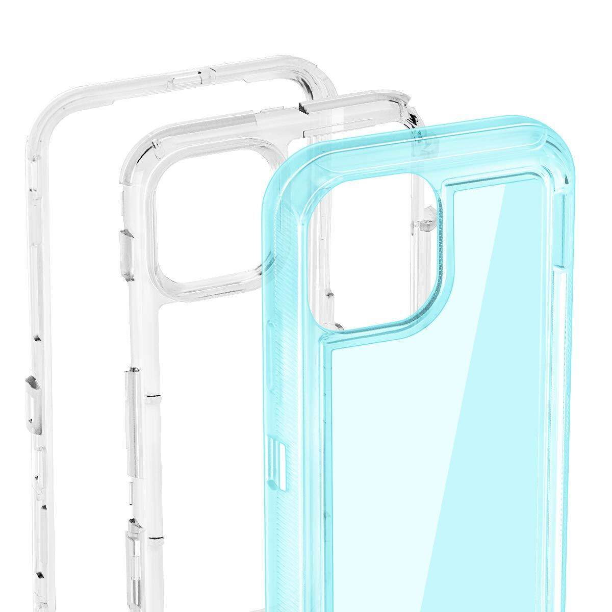 Lai rõ ràng trường hợp đối với iPhone 17 Pro Max / iPhone không khí/iPhone 17, chịu lực cao hai lớp trường hợp Chống sốc với cứng PC Ốp lưng TPU mềm Vỏ bảo vệ cho iPhone 16 Pro Max/16e/15 cộng với/14 Pro Max/13 Pro Max/12 Pro Max/11/SE 2nd 3rd Gen
