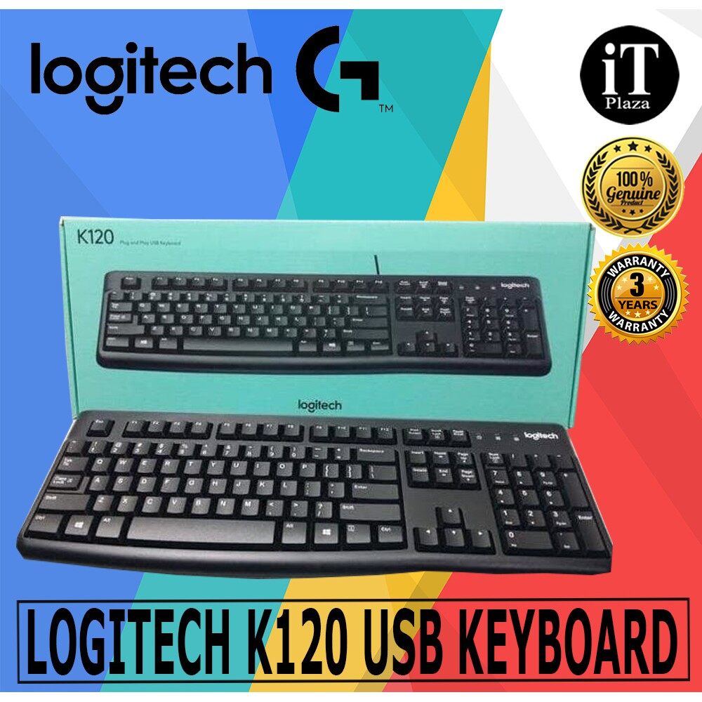 LOGITECH K120 USB KEYBOARD | Lazada