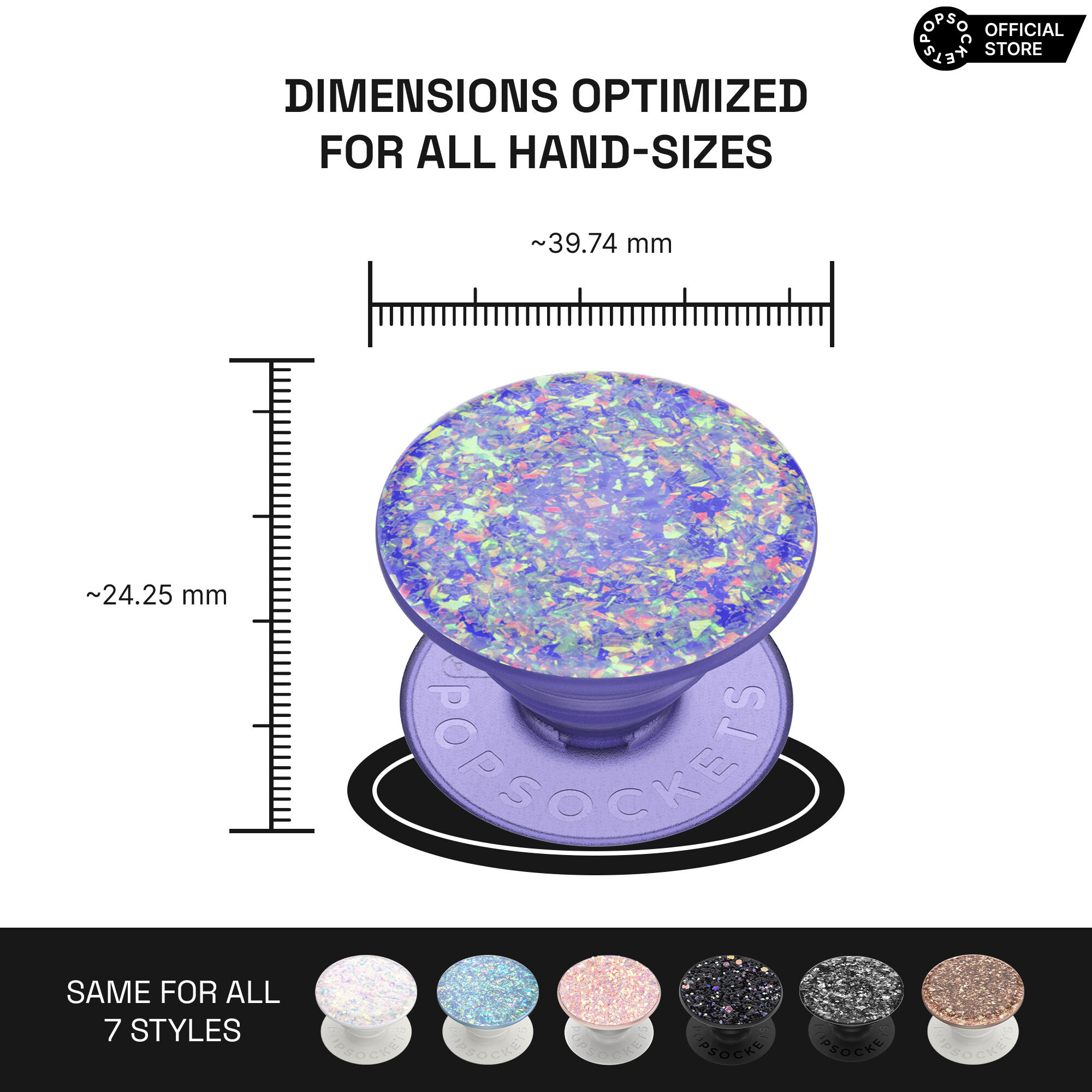 PopSockets Glitter Glam PopGrip The Premium Phone Grip Best