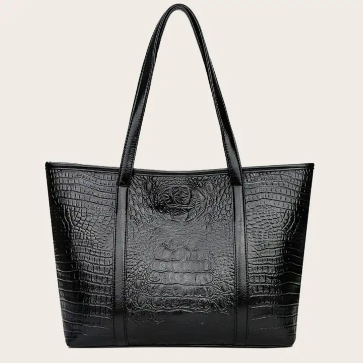 croc tote handbag