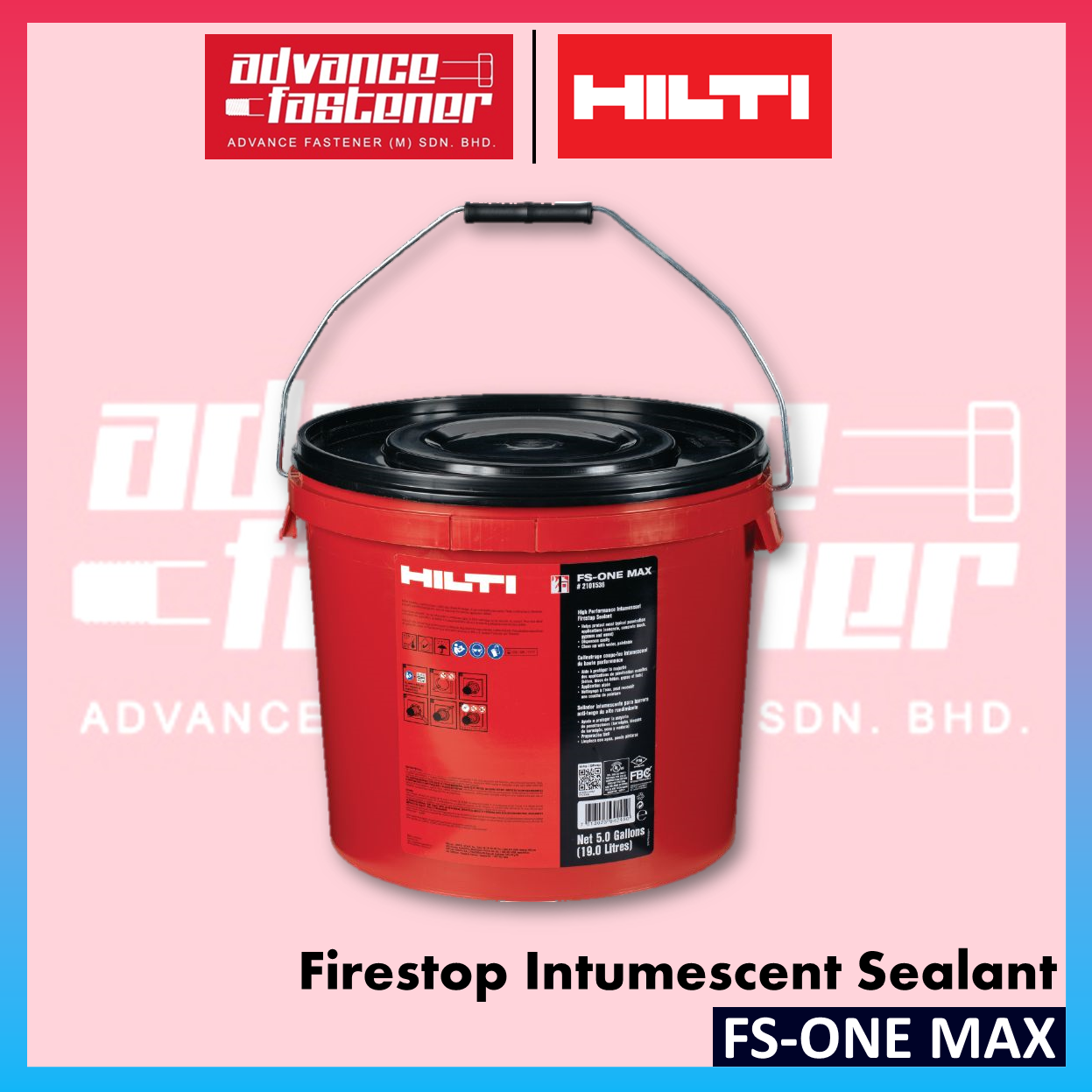 Hilti Fs One Max Firestop Intumescent Sealant Fsone Max Hilti Firestop Lazada