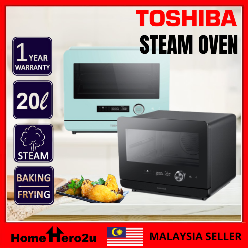 TOSHIBA Steam Oven 20L / BBQ Grill Convection + Electric Steam Oven