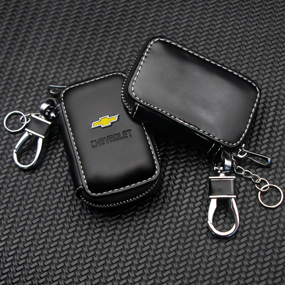 Universal Car Key Case Cover Bag Auto Key Holder Men Wallet Logo ...