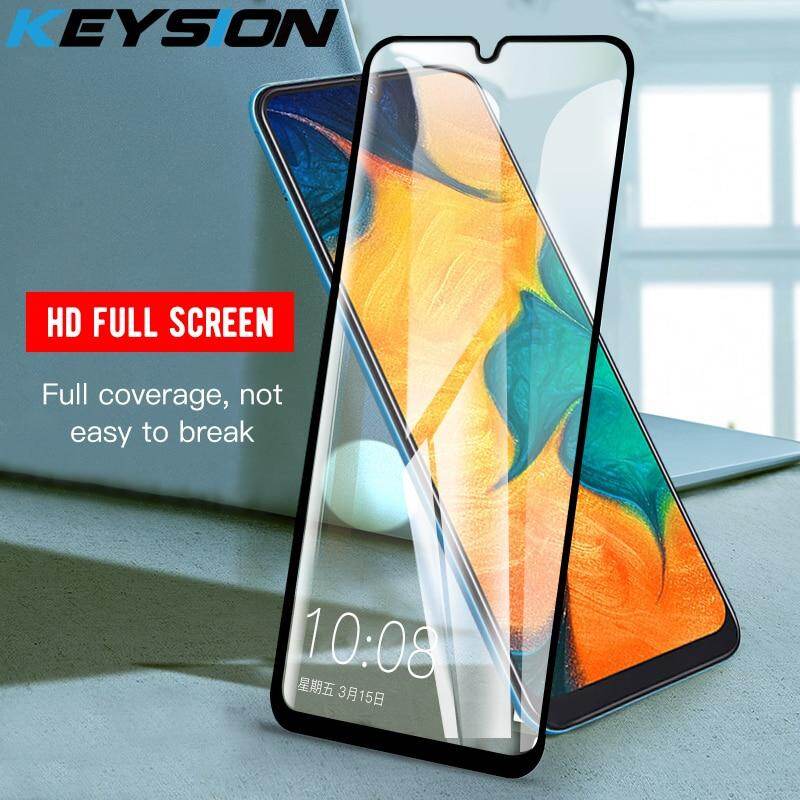 KEYSION Full Cover Tempered Glass for Samsung Galaxy A50 A70 A40 A30 A20 A10 A20e A80 A90 M40 M30 M20 A7 2018 Screen Protector