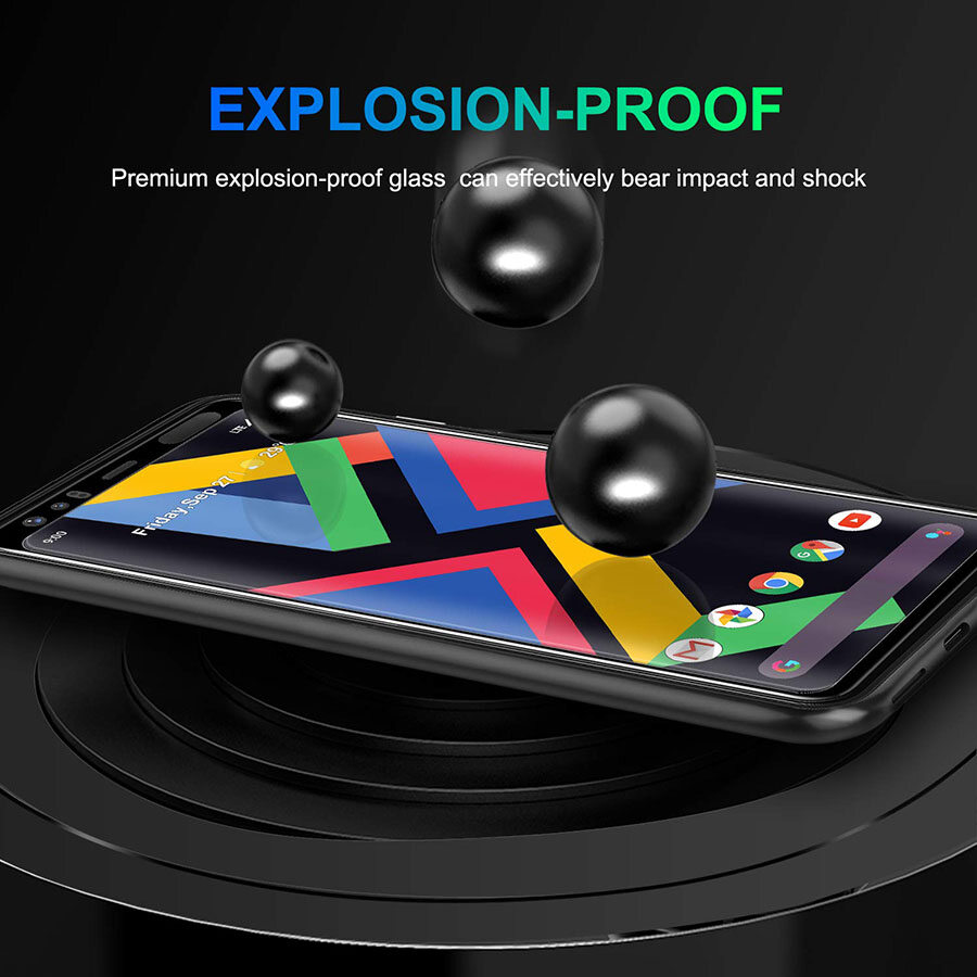 For Google Pixel 4 XL Full Cover Protective Tempered Glass Screen Protector For Google pixel 4