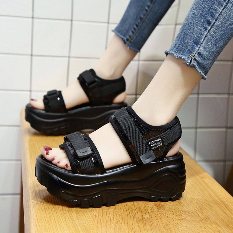 PPQ Store Dép đế xuồng dép đế xuồng sandal đế xuồng dép xuồng dép xinh cho nữ dép cao đế xuồng nhẹ dép đế xuồng cao 5 phân giày đế xuồng 7 phân dép xuồng nữ giày lười nữ hàn quốc dep đe xuong nữ cao 030720