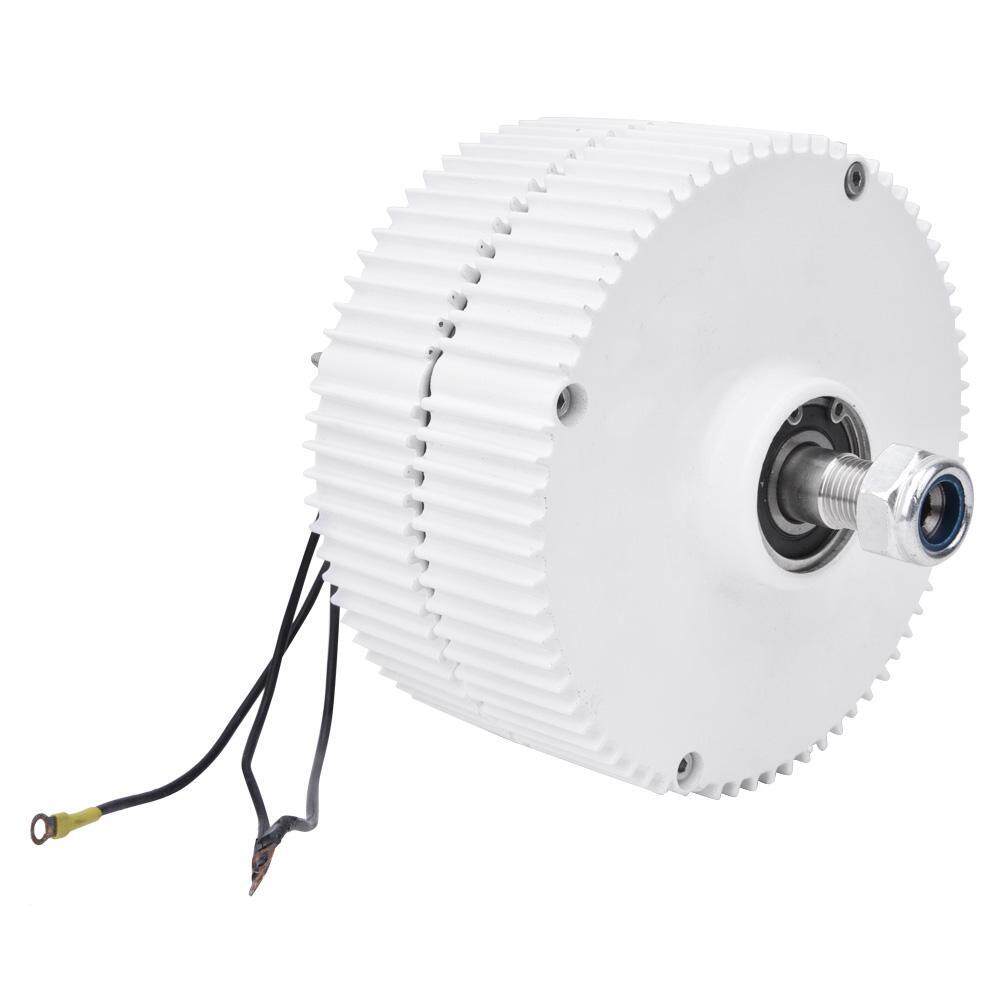 Synchronous Motor 12V//24V 300W 750rpm 3 Phase Alternator Wind Turbine Permanent Magnet Generator Synchronous Generator NE-300 24V Generator + Rectifier