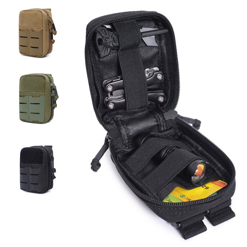 Molle Pouch Survival First Aid Bag Army Medical Kit Waist Belt Backpack