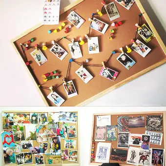 Soft Bulletin Memo Photos Letter Message Display Board Corkboard