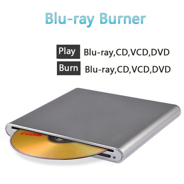 External 3D BluRay Burner DVD Writer Drive USB 3.0 Blu Ray Drive