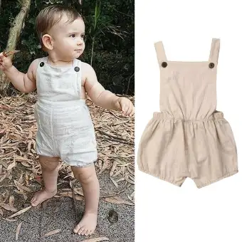 baby boy short romper