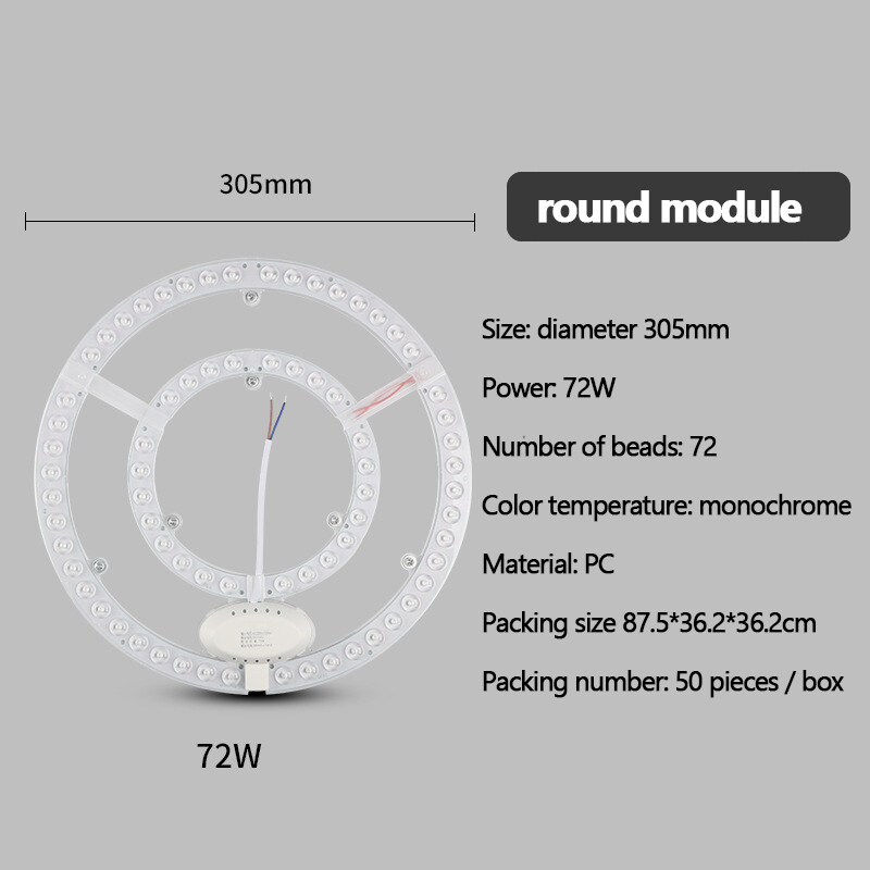 AIOPP,Led Panel Board Round Led Module Ceiling Lights Dimmable Panel ...