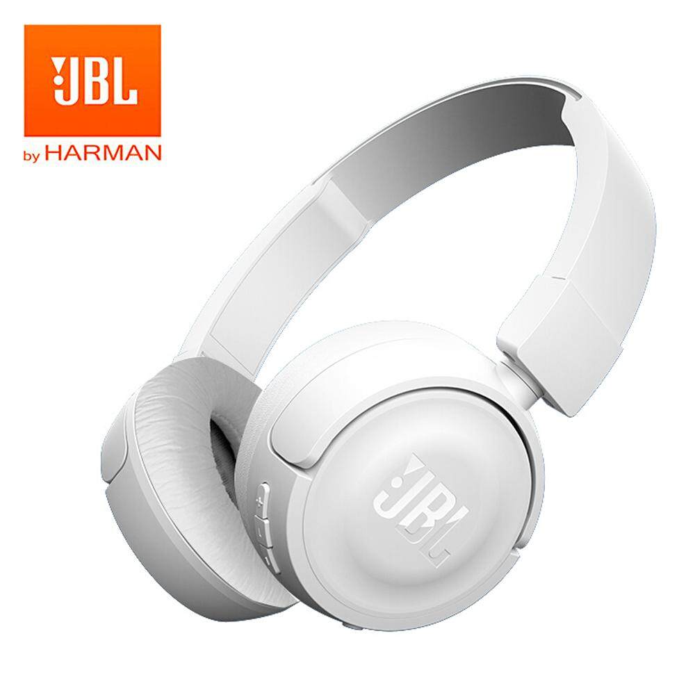 JBL T450BT ลวด-LESS Blue-tooth หูฟังพับได้บนหูฟังบลูทูธ PURE หูฟังเสียงเบสแฮนด์ฟรีพร้อมไมโครโฟน