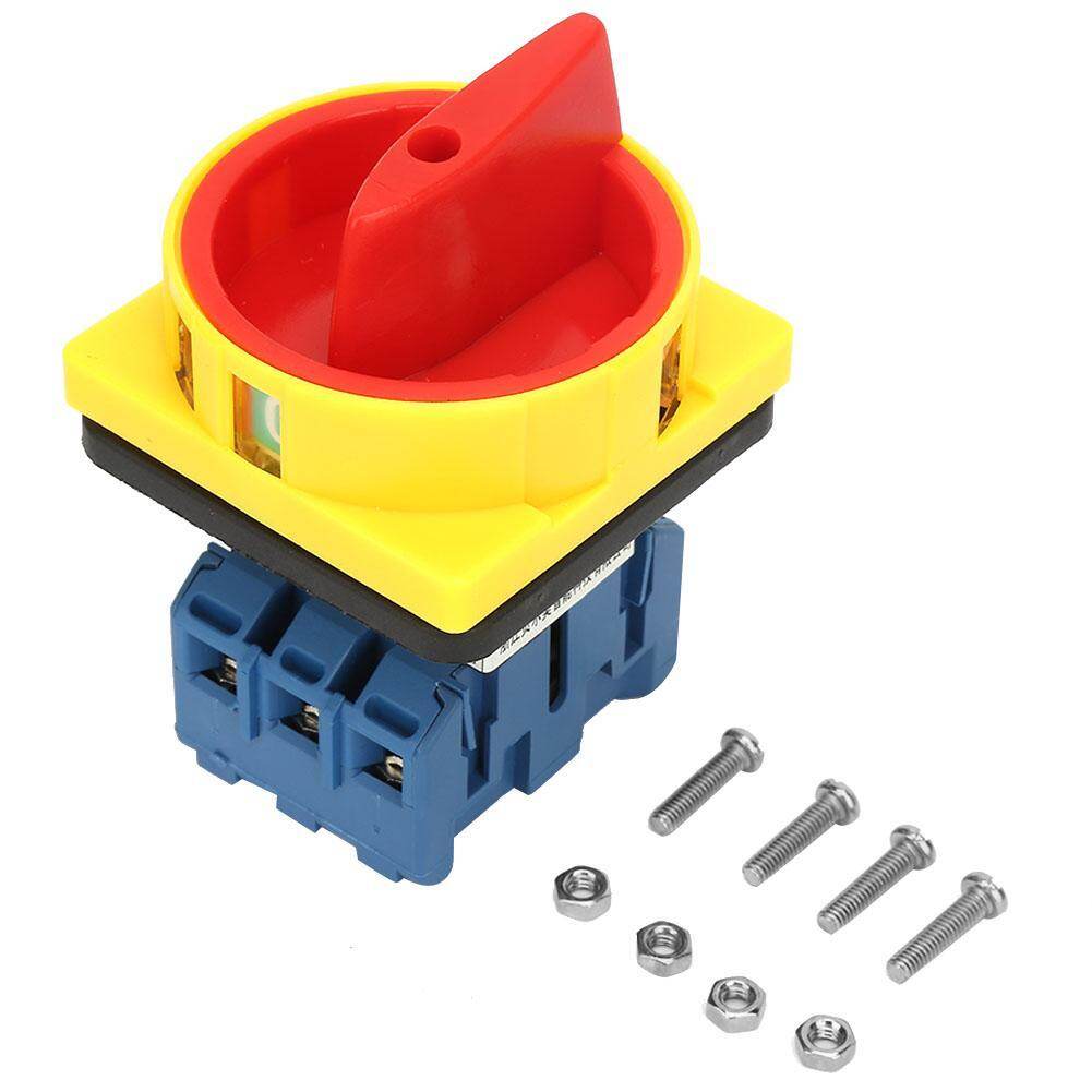 【Jianak】25A/32A Tải Ngắt Mạch Chuyển Đổi 3 Cực 2-Vị Trí Quay Cam ON-OFF Công Tắc Nguồn