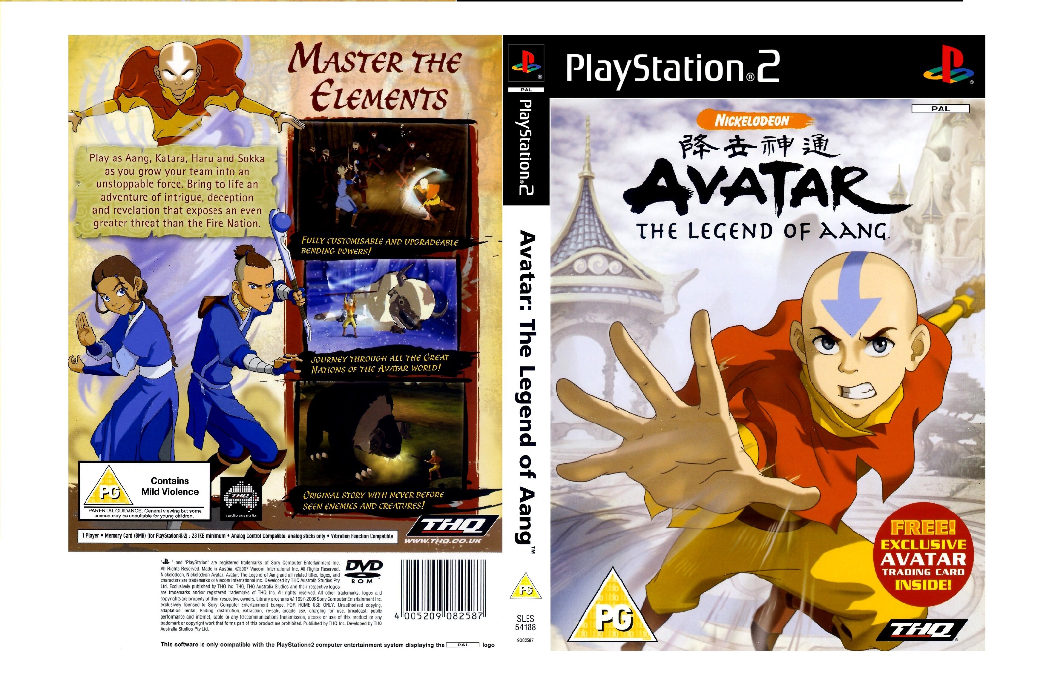 Avatar The Legend of Aang  PS2  Overr  Gaming