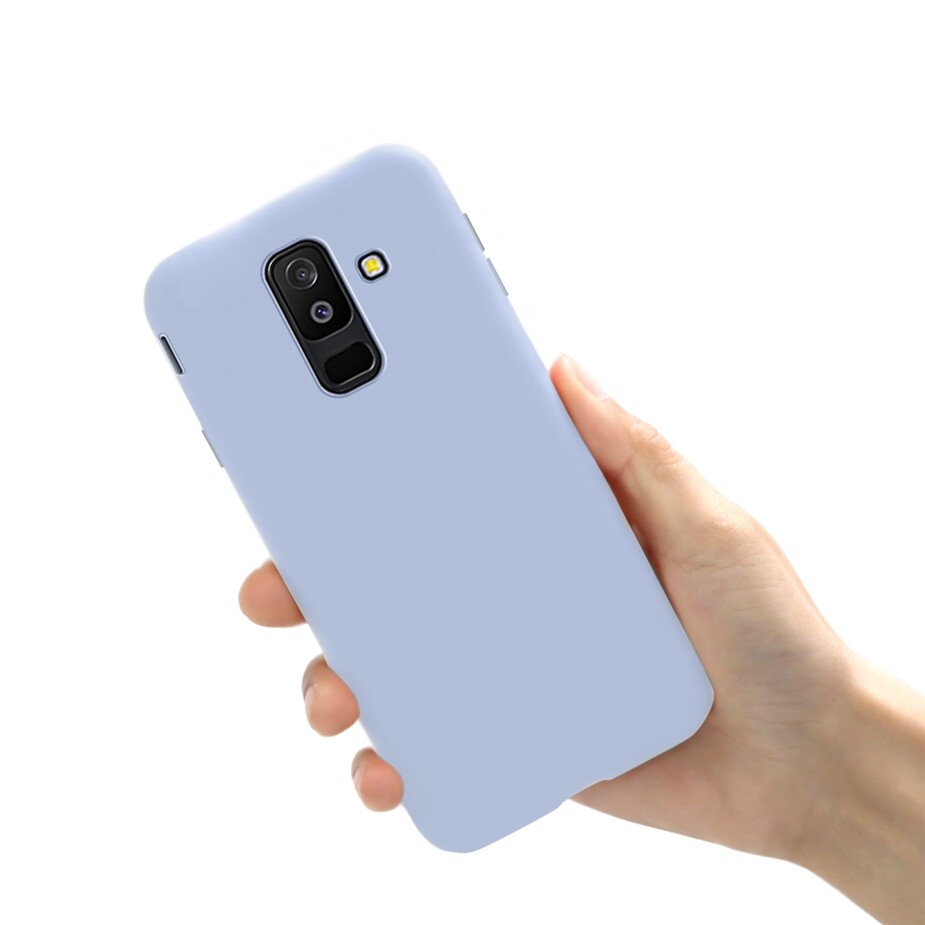 Soft Silicone Phone Case For Samsung Galaxy A6 Plus 2018 Cover