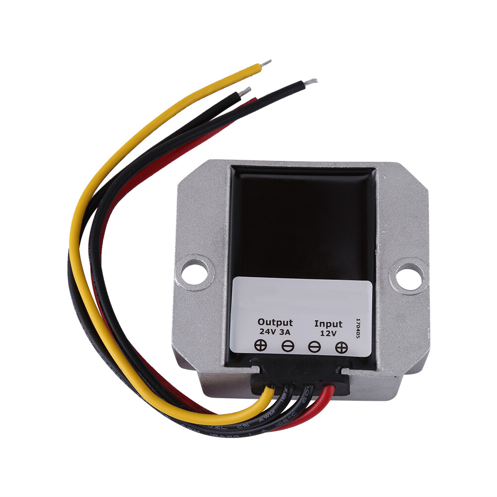 DC Stabilized Power Converter DC-DC 12V To 24V 3A 72W Waterproof Voltage Step Up