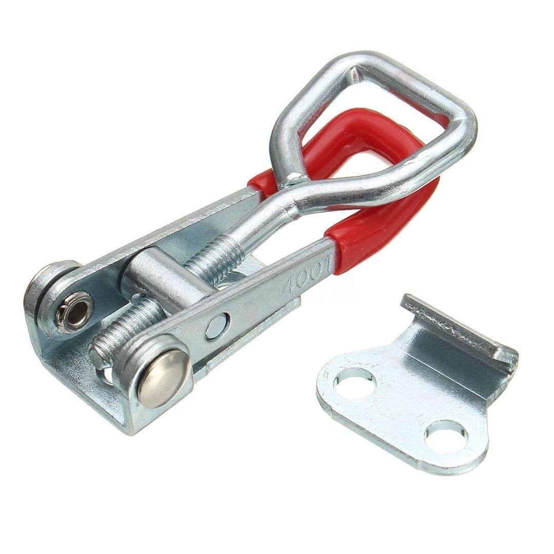 4 cái/bộ Hộp tủ di động có thể điều chỉnh tay cầm kẹp Hasp Toggle Latch bắt khóa