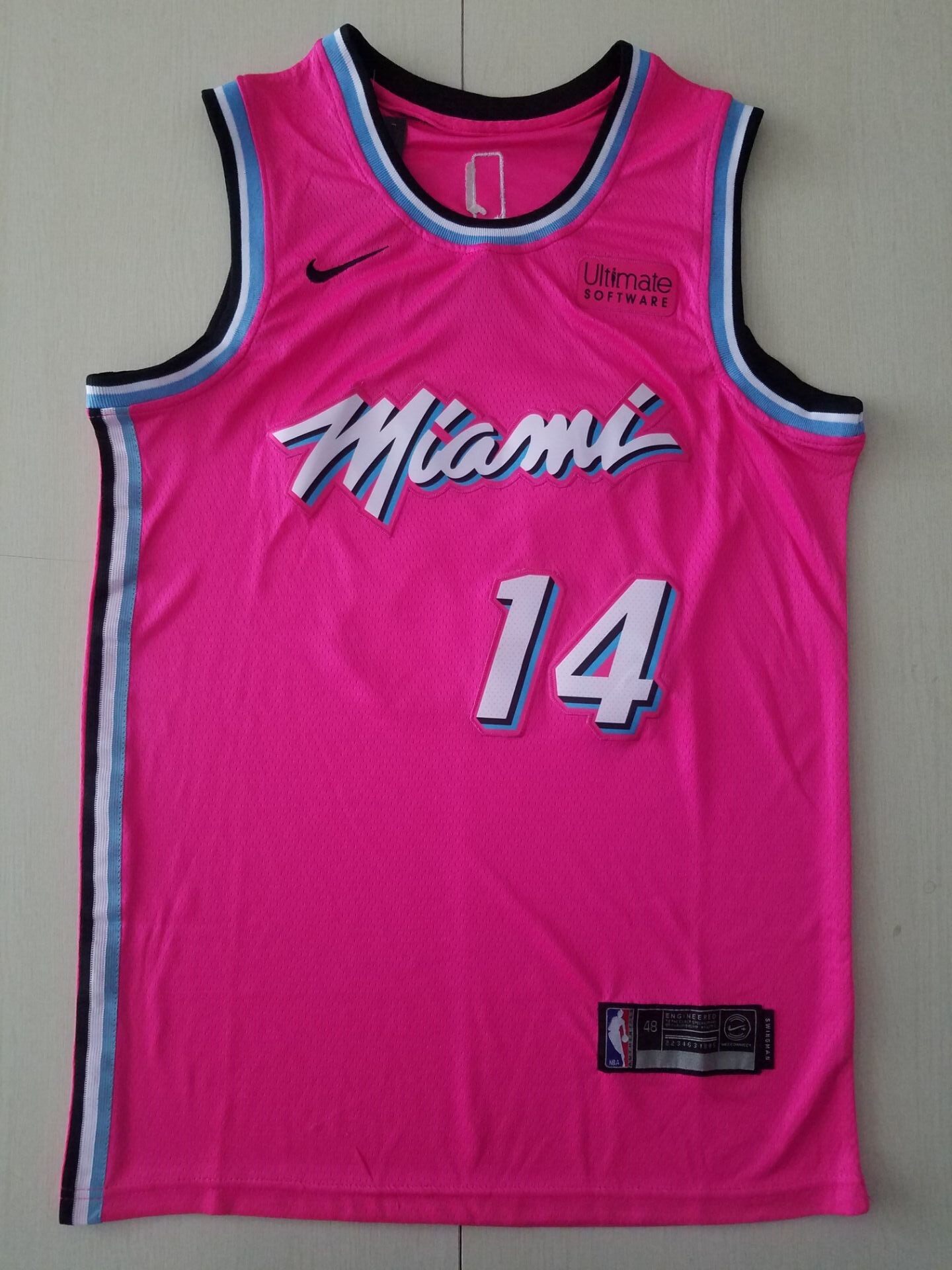 miami heat jersey pink