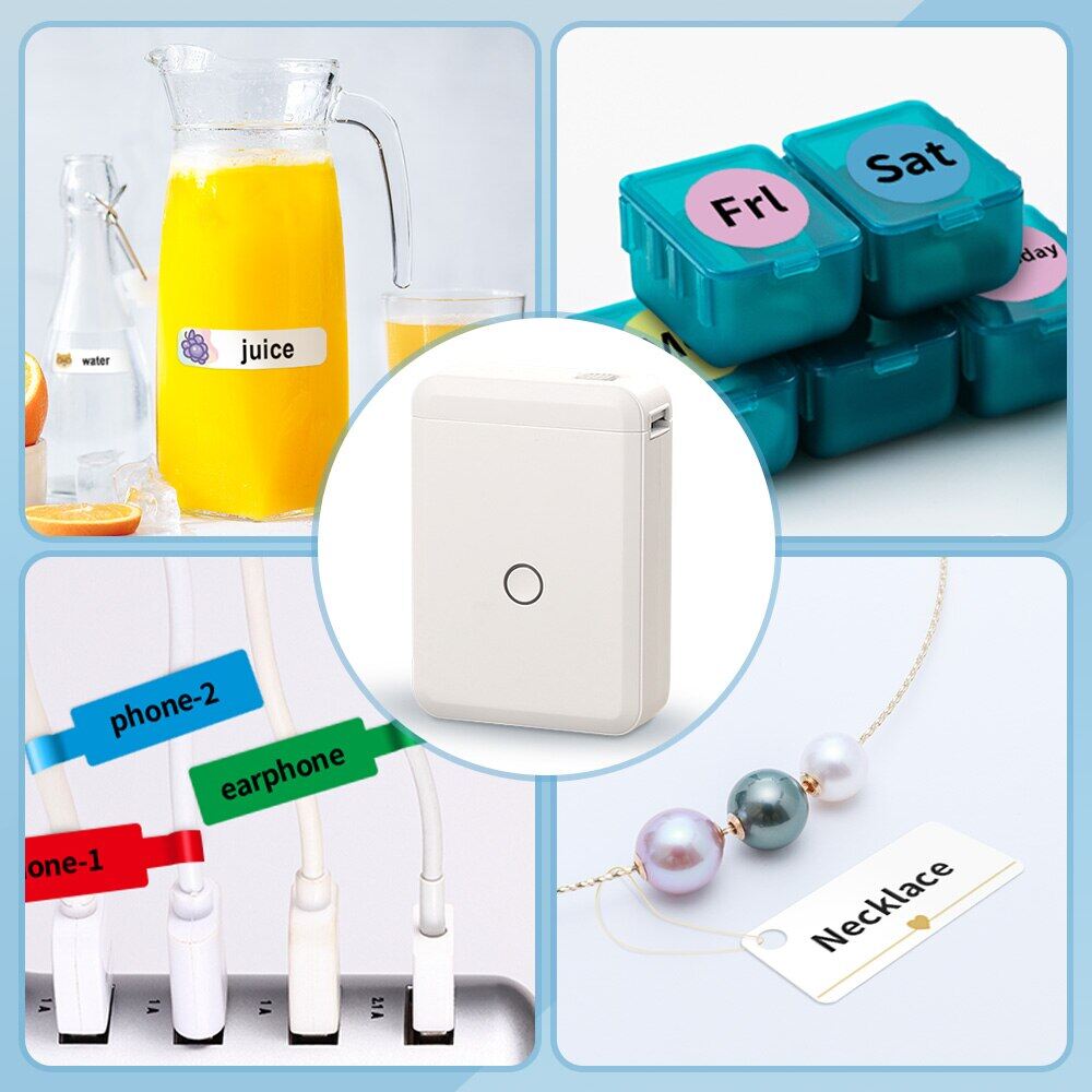 Niimbot Máy In Nhãn D110 Máy In Nhãn Nhiệt Nhỏ Gọn Máy In Nhãn Dán Bluetooth Không Dây Nhãn Dán Ngày/Tên D11 Tự Làm