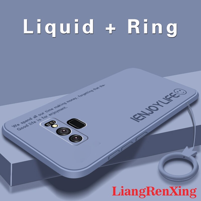 ốp lưng Vỏ Samsung Note 9 vỏ điện thoại softcase Silicone lỏng bảo vệ mịn vỏ Cản Sốc chống sốc thiết kế mới ytzimu02 đẹp viền vuông cute