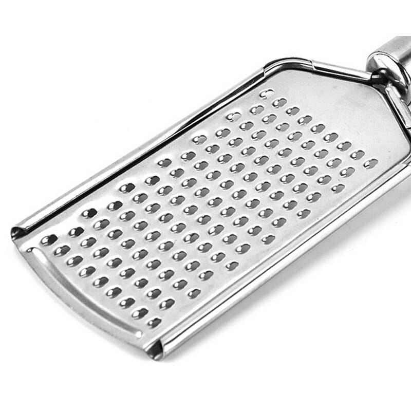 SHOOTHE Multi-purpose Vegetable Fruit Tools Lemon Zester Durable Cheese Grater Portable Stainless Steel Multifunction