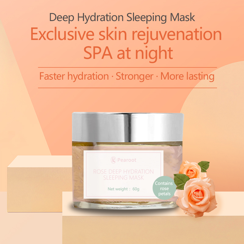 Pearoot Rose Deep Hydration Sleeping Mask 50g Moisturizing