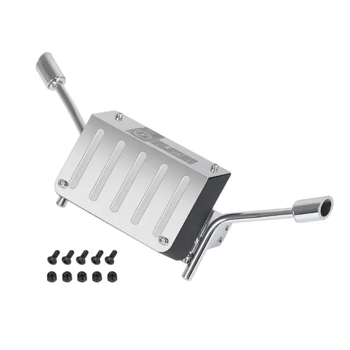 Metal Fuel Tail Tank Exhaust Pipe Parts For 1 10 Rc Crawler Truck K5 Blazer Trx4 Chevrolet 82076 4 Trx4 K5 Lazada Singapore
