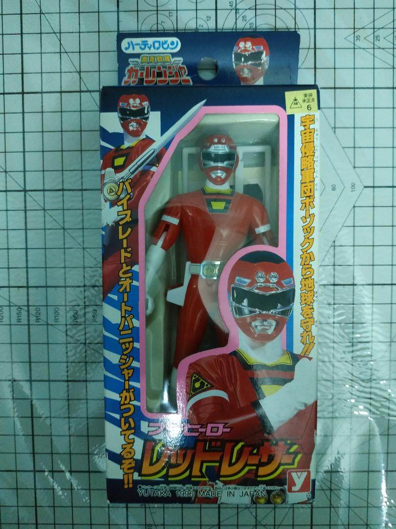 (In Stock) Gekisou Sentai Carranger Red Racer Figure | Lazada